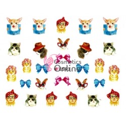 Stickere 3D pentru unghii cod E593